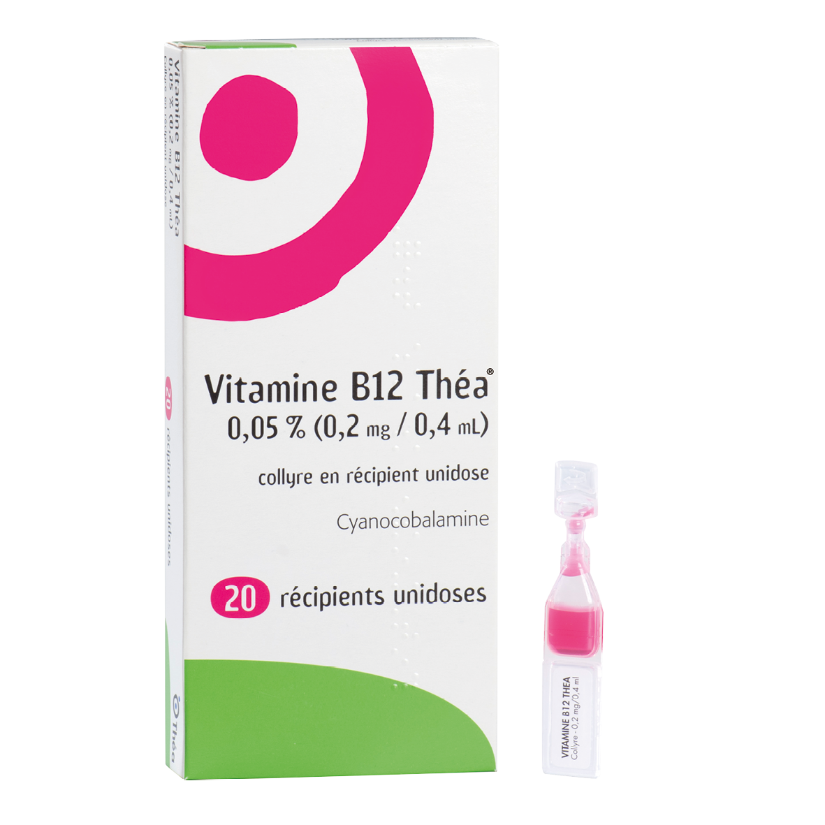 VITAMINE B12 THEA® 20 UNIDOSES Image